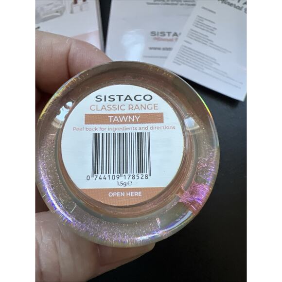 Sistaco Mineral Bond Nail Polish Starter Kit 1 Color. Preowned Partially Used - Picture 3 of 5